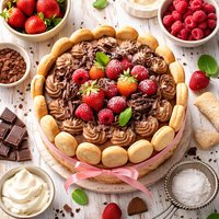 Chocolate Mousse Charlotte