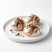 Chocolate Nut Meringues
