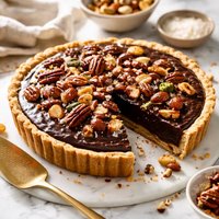 Chocolate Nut Tart