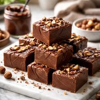 Chocolate Nutella Fudge