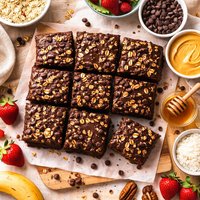 Chocolate Oatrage Snack Cake