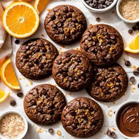 Chocolate Orange Chocolate Chip Cookies