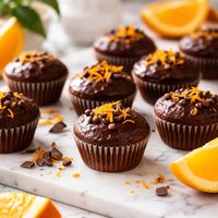 Chocolate Orange Mini Muffins