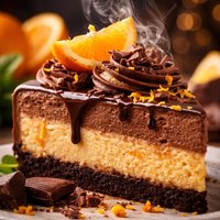 Chocolate Orange Supreme Cheesecake