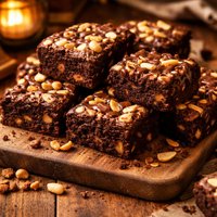 Chocolate Peanut Brownies
