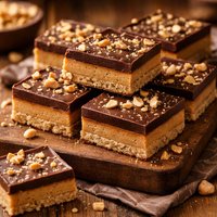 Chocolate Peanut Butter Bars Easy