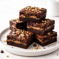 Chocolate Peanut Butter Brownies