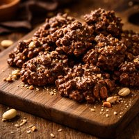 Chocolate Peanut Butter Clusters