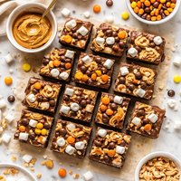 Chocolate Peanut Butter Marsh Fudge