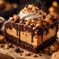 Chocolate Peanut Nutter Butter Pie