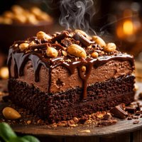 Chocolate Peanut Torte