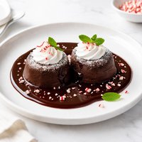 Chocolate Peppermint Sauce for Two