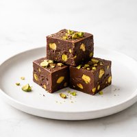 Chocolate Pistachio Fudge