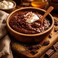 Chocolate Polenta Pudding
