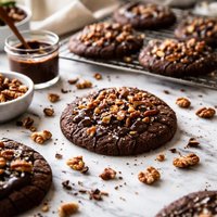 Chocolate Praline Cookies