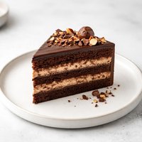 Chocolate Praline Layer Cake