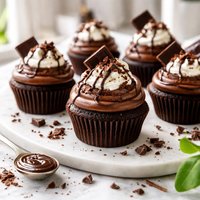Chocolate Pudding Cupcakes