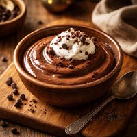 Chocolate Pudding with Tofu