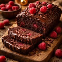 Chocolate Raspberry Loaf