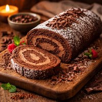 Chocolate Roll Cake