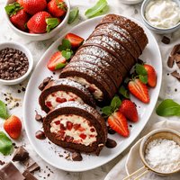 Chocolate Roll Dainty