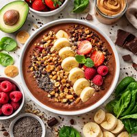 Chocolate Smoothy Vegan Eat for Health