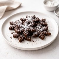 Chocolate Snowflakes