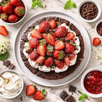 Chocolate Strawberry Shortcake