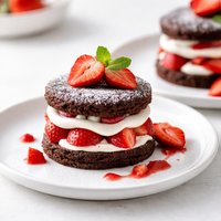 Chocolate Strawberry Shortcakes