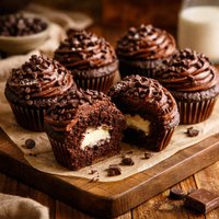 Chocolate Surprise Cupcakes