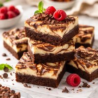 Chocolate Swirl Cheesecake Brownies