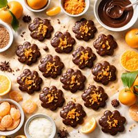 Chocolate Tangerine Cutout Cookies