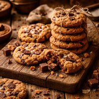 Chocolate Toffee Biscuits