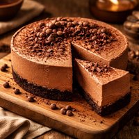 Chocolate Tofu Cheesecake