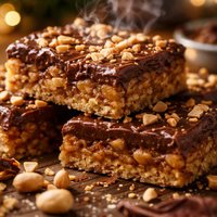 Chocolate Topped Peanut Toffee Bars Cookie Mix