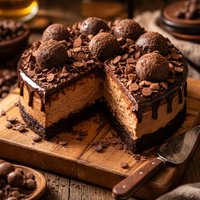 Chocolate Truffle Cheesecake Death by Chocolate