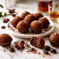 Chocolate Truffles with Rum