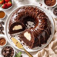 Chocolate Tunnel Fudge Cake