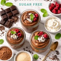 Chocolate Velvet Mousse Sugar Free