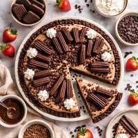 Chocolate Wafer Pie