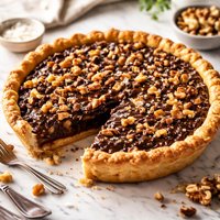 Chocolate Walnut Pie