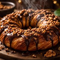 Chocolate Walnut Ring