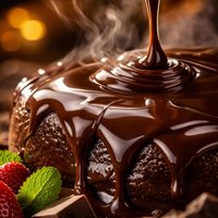 Chocolate Water Glaze