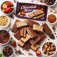 Chocolate Wave Wafers