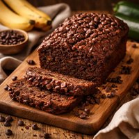 Chocolate Zucchini Banana Bread