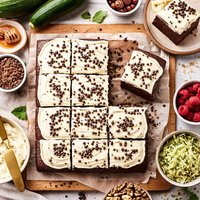 Chocolate Zucchini Cake with Cream Cheese Frosting