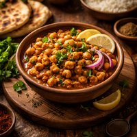 Chole Curried Garbanzos