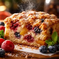 Choose Your Fruit Coffee Cake