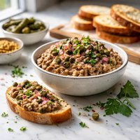 Chopped Chicken Liver Pate Appetizer