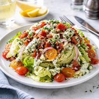 Chopped Iceberg Wedge Salad the Mermaid Oyster Bar